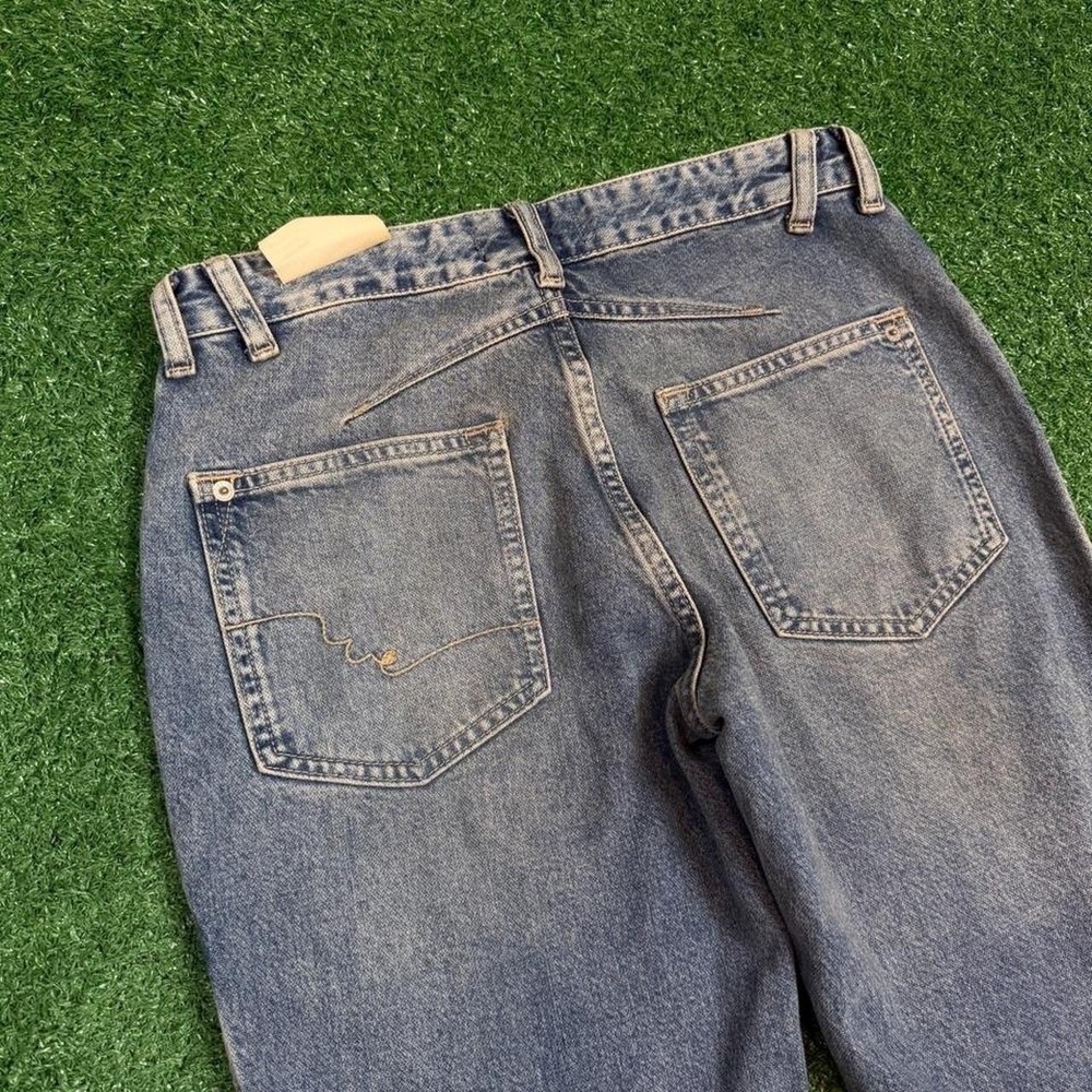 Free People We The Free blue denim jeans Carnivale Low rise bootcut size 26 - Picture 6 of 7